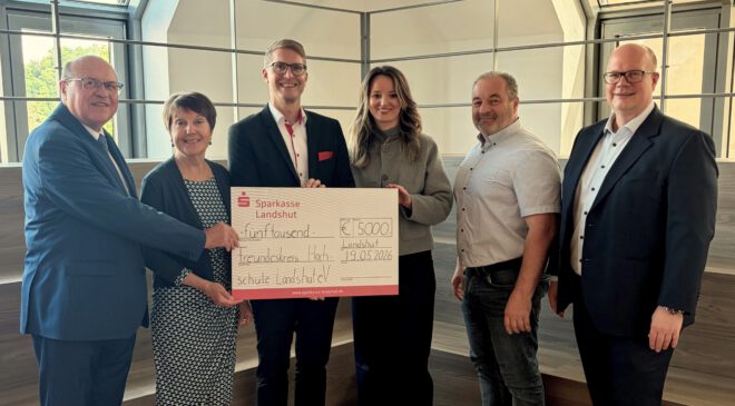 SPARKASSE Landshut fördert medizinisches ZUKUNFTSPROJEKT