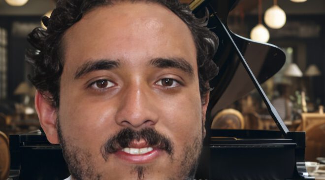 Brasilianischer KÜNSTLER Marco AGANETTI im VELDENER BÜRGERSAAL