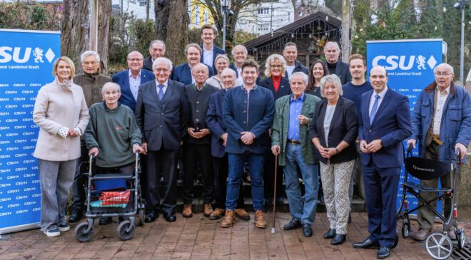 MITGLIEDEREHRUNG der CSU Landshut-STADT   
