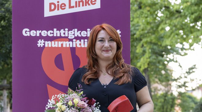 Die LINKE nominiert Gabriella LANDO zur Oberbürgermeister-KANDIDATIN