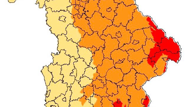 Erhöhte WALDBRANDGEFAHR: zusätzliche LUFTBEOBACHTUNGSFLÜGE angeordnet