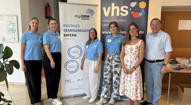 Rund 50 TEILNEHMENDE beim D E M E N Z – Screeningtag an der vhs Landshut