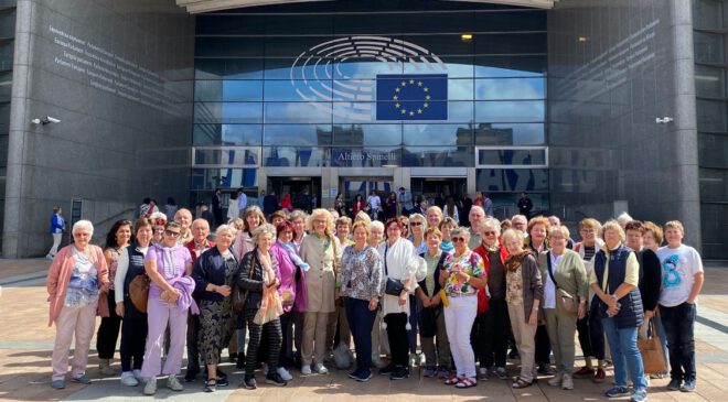 FRAUENUNION Landshut auf EINLADUNG von Manfred WEBER in BELGIEN