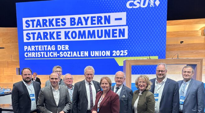 Landkreis-CSU am PARTEITAG in MÜNCHEN