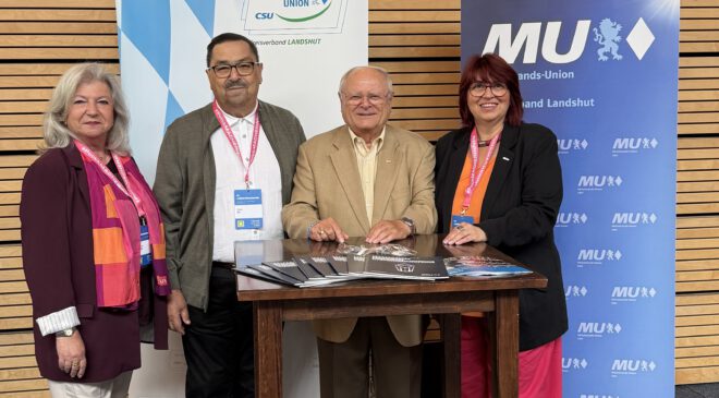 MITTELSTANDS-UNION KREISVERBAND LANDSHUT zeigt PRÄSENZ bei FU-LANDESVERSAMMLUNG