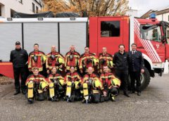 Zehn neue ATEMSCHUTZGERÄTETRÄGER für die Landshuter FEUERWEHR Zehn neue ATEMSCHUTZGERÄTETRÄGER für die Landshuter FEUERWEHR