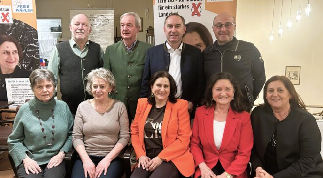 Auf einen KAFFEKLATSCH mit den Freien WÄHLERN