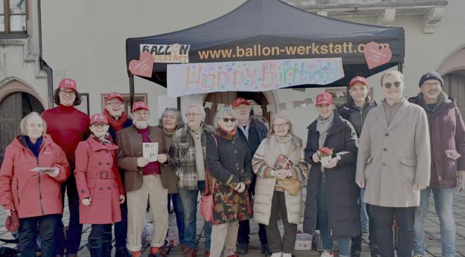 GEBURTSTAG im HERZEN der Stadt – POLITIK nah bei den MENSCHEN