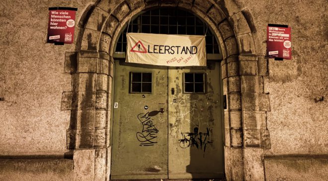 LEERSTAND trotz WOHNUNGSNOT: Die Linke macht LEERSTAND sichtbar   