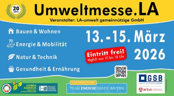 KLIMAKONFERENZ der Wirtschaftsschule SELIGENTHAL auf der Landshuter UMWELTMESSE 2026