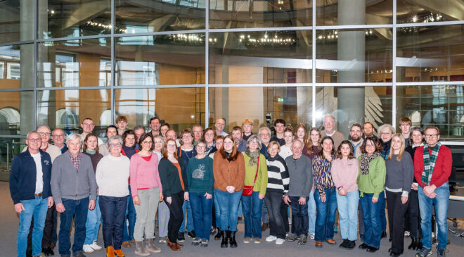 BERLINFAHRT mit rund 50 Gästen aus NIEDERBAYERN auf Einladung von Marlene SCHÖNBERGER