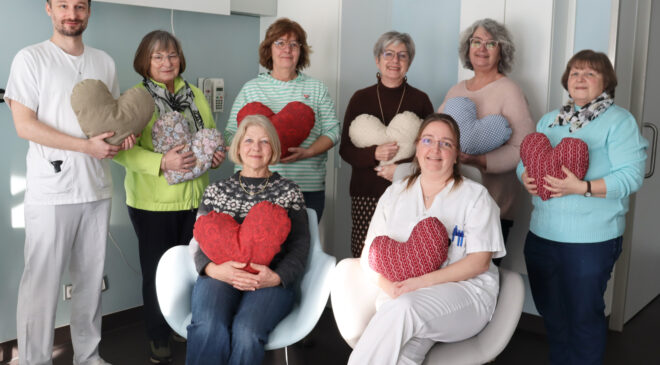 Tausend HERZEN für PATIENTEN