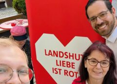SPD-INFOSTAND gegen WOHNUNGSLEERSTAND