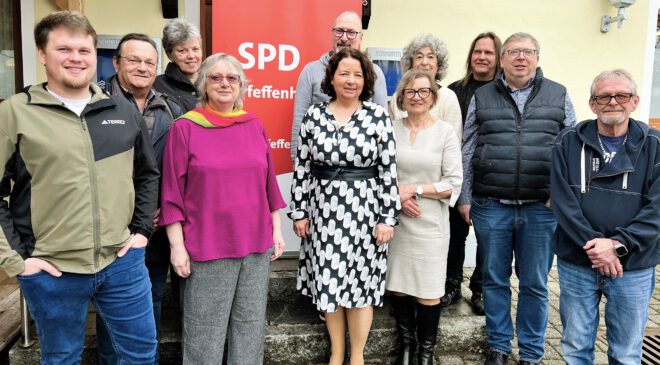 WAHLABSCHLUSS der SPD PFEFFENHAUSEN beim Frühschoppen in OBERLAUTERBACH