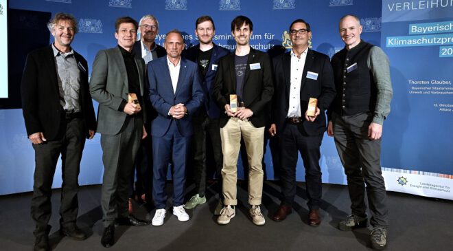 Außergewöhnliche LEISTUNGEN mit BAYERISCHEM KLIMASCHUTZPREIS ausgezeichnet