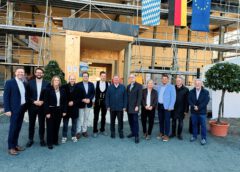 RICHTFEST mit BAUMINISTER BERNREITER
