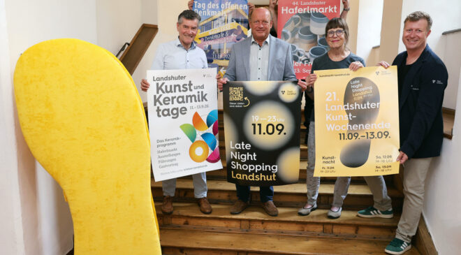 P R E M I E R E für die Landshuter KUNST- und KERAMIKTAGE