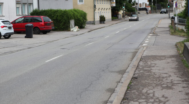 Vorarbeiten zur SANIERUNG der VELDENER Straße in LANDSHUT beginnen am 15. Juni