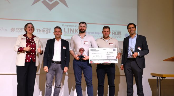 GEWINNER des LANDSHUTER GRÜNDERPREISES ausgezeichnet