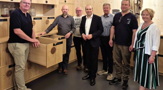 Landkreis-CSU in der D E S T I L L E R I E in FURTH