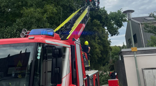 Heftiges U N W E T T E R trifft LANDSHUT