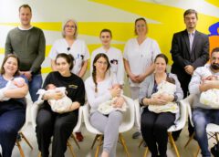 Fünf SCHALTTAG-BABYS am Krankenhaus Landshut-Achdorf