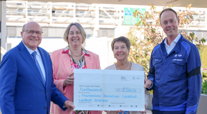 BMW Group Werk LANDSHUT stärkt PARTNERSCHAFT mit der HOCHSCHULE LANDSHUT