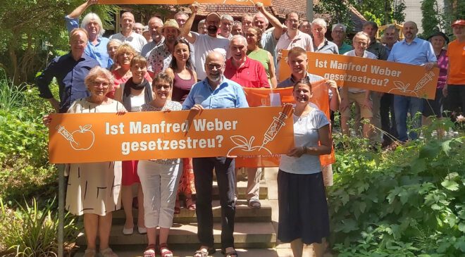 „Ist Manfred WEBER gesetzestreu?“